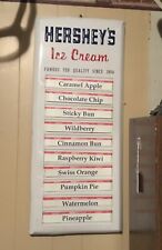 Placa de parede vintage publicidade Hershey's menu board store lata Legal!!, usado comprar usado  Enviando para Brazil