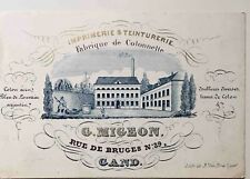 Carte porcelaine imprimerie d'occasion  Paris XI