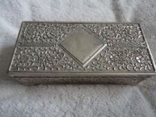 Silver jewellery box for sale  CAMBERLEY