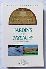 Jardins paysages textes d'occasion  Lille-