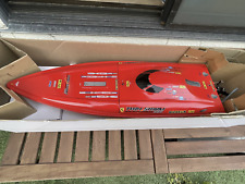 Kyosho Twin Storm 800 RC Boat Red  37'  VINTEGE RARE IN STOCK for sale  Shipping to South Africa