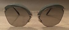 Óculos de sol feminino Miu Miu MU553S VX091 azul/cinza comprar usado  Enviando para Brazil