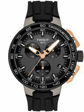 Nuevo reloj para hombre Tissot T-Race Cycling T111.417.37.441.07 correa de silicona cronómetro, usado segunda mano  Embacar hacia Mexico