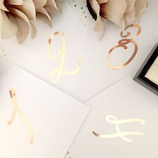 Gold foil wedding for sale  Shipping to Ireland