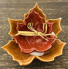 Ceramic maple leaf for sale  Millville