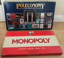 POLECONOMY Board Game The Power Game & MONOPOLY 100% Complete Vintage 1980s for sale  Shipping to South Africa