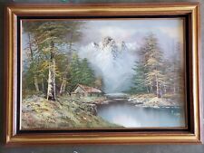 Vintage landscape oil for sale  Palmdale