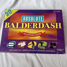 Absolute Balderdash Game 20th Anniversary Edition 2007 By Drummond Park for sale  Shipping to South Africa