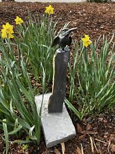 Skulptur bronze eisvogel gebraucht kaufen  Hohberg