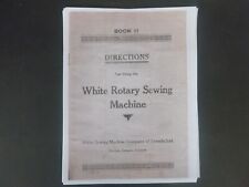 White rotary treadle for sale  Los Angeles