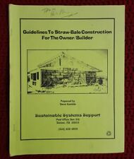 Diretrizes para construção de fardos de palha Steve Kemble (suporte a sistemas sustentáveis) comprar usado  Enviando para Brazil