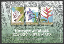 Usado, Folha de lembrança BraziL 1995 "Preservação da flora e design de homenagem Burle Marx" comprar usado  Brasil 