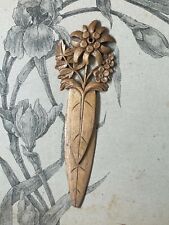 Antique flower decorated d'occasion  Expédié en Belgium