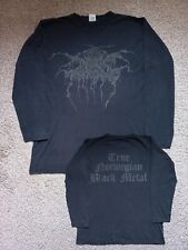 Vintage darkthrone shirt for sale  LANCING