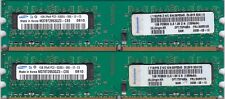 2 GB 2x1 GB PC2-5300 SAMSUNG DDR2-667 M378T2953GZ3-CE6 IBM 30R5126 Kit de memoria RAM segunda mano  Embacar hacia Argentina