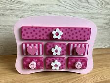 Girls Pink Storage Draw Set For Desk Or Dressing Table  for sale  Shipping to South Africa