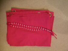 hot pink curtains for sale  BIRMINGHAM