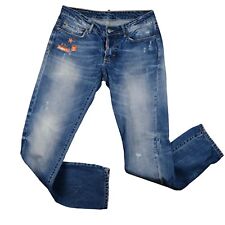 Dsquared denim blue jeans with pins Sz US 30 Made in Italy na sprzedaż  PL