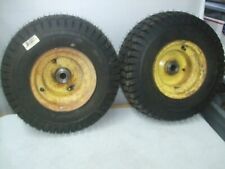 John Deere 400 Garden Tractor Front Wheels W/New Tires-Used-18x8.50-8 for sale  Shipping to South Africa