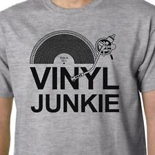 Vinyl junkie shirt for sale  STOURBRIDGE