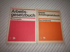 Ddr broschüren arbeitsgesetzb gebraucht kaufen  Landsberg