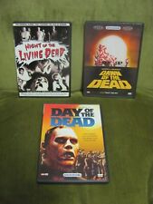 Lote de DVD George Romero - Noite dos Mortos-Vivos + Amanhecer + Dia comprar usado  Enviando para Brazil