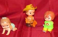 Lot of Vintage Tomy Wind Up Toys 1970's Crawling Baby Roller Skating Girl Horse for sale  Shipping to South Africa