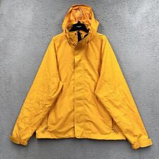 Jaqueta masculina LL BEAN L GORE-TEX capa de chuva corta-vento com capuz zíper completo amarela, usado comprar usado  Enviando para Brazil
