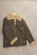 womens sheepskin aviator jacket for sale  BURY