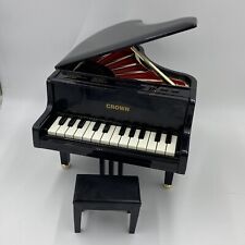 Crown Vintage Table Top Mini Electric Grand Piano MT-5570 Tested With Bench for sale  Shipping to South Africa