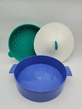 Tupperware green blue for sale  Reading