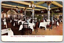 Postcard main dining for sale  Saco