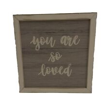 Loved wood plaque for sale  Pahrump