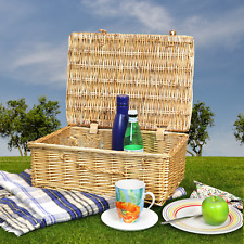 Wicker hamper picnic for sale  Shipping to Ireland