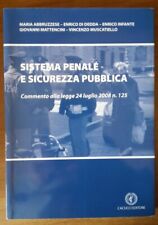 Aa.vv. sistema penale usato  Italia