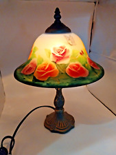 Lamp reverse painted for sale  Hastings