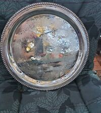 Webster Wilcox International Silver Plated Serving Tray Brandon Hall 7570 for sale  Shipping to South Africa