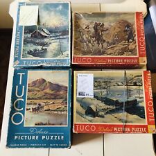 Vintage puzzle lot for sale  Kingsley