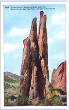 Usado, Postal CO Tres Gracias Formación Jardín de los Dioses Colorado c.1920's M7 segunda mano  Embacar hacia Argentina