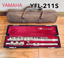 Flauta YAMAHA YFL-211S com tampa, usado comprar usado  Enviando para Brazil
