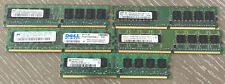Principales marcas mixtas - Lote de 5 x 512 MB DDR2/PC2-4200U Memoria de escritorio RAM segunda mano  Embacar hacia Argentina