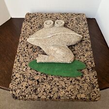 Sand Cast Frog Wall Art On Cork.  Vintage for sale  Shipping to South Africa