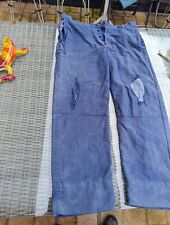 Ancien pantalon bleu d'occasion  Pont-du-Château