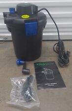 VIVOGROW 1050GPH Pressure Pond bio Filter w/UV lamp, 1000 Gal, used for sale  Shipping to South Africa