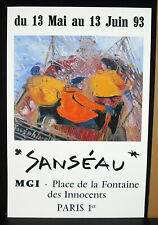 Affiche 1993 exposition d'occasion  Toulouse-