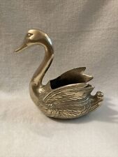 Vintage brass goose for sale  Winsted