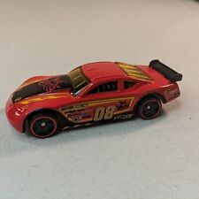 Hot Wheels Circle Tracker 2008 Mattel Red Flames carro de corrida brinquedo 1:64 8 08, usado comprar usado  Enviando para Brazil