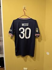 Camiseta Paris Saint-Germain 2021-2022 Lionel Messi Home PSG Jordan tamanho M comprar usado  Enviando para Brazil