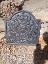 Plaque cheminee fonte d'occasion  Brignoles