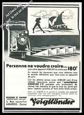 Publicité Voigtlander Jubilar appareil Photo Camera Vintage Ad Advertising 1933, usado segunda mano  Embacar hacia Argentina